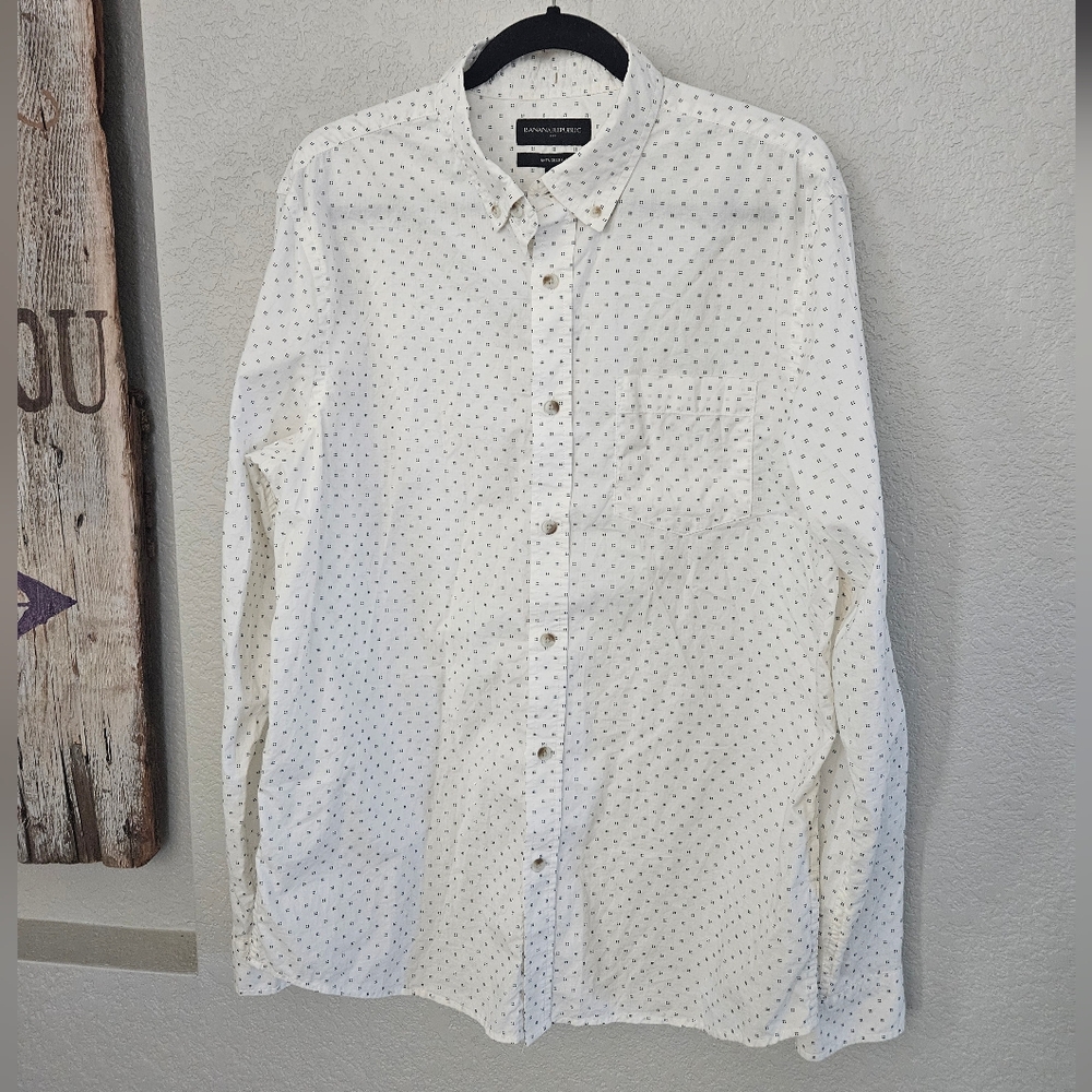 Mens Banana Republic Slimfit Shirt